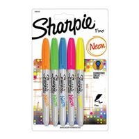 Sharpie Sharpie Marker Neon 5 Pack