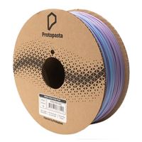 ProtoPlant 1.75mm HTPLA Nebula 3D Printer Filament Multicolor 0.50 kg (1.1 lbs.) Cardboard Spool - Cotton Candy