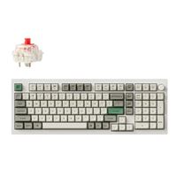 Keychron Q5 Max Swappable RGB Backlight Red Switch Knob Version - White