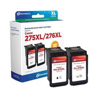 Dataproducts Remanufactured Canon PG-275XL/CL-276XL Ink Cartridge Combo Pack