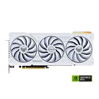 ASUS NVIDIA GeForce RTX 4070 Ti Super TUF Gaming White Overclocked Triple Fan 16GB GDDR6X PCIe 4.0 Graphics Card