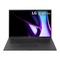 LG gram Pro 17&quot; Intel Evo Platform Laptop Computer - Obsidian Black