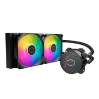 Cooler Master MasterLiquid 240L Core ARGB 240mm All in One Liquid CPU Cooling Kit - Black