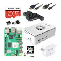 CanaKitRaspberry Pi 5 Starter Kit MAX - Turbine White (8GB)