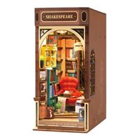 Robotime Rolife Bookstore DIY Book Nook Shelf Insert Kit