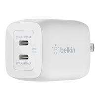 Belkin BoostCharge Pro 45W Dual USB Type-C GaN Wall Charger (White)