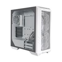 Cooler Master HAF 500 Tempered Glass ATX Mid-Tower Computer Case - White (Refurbished)