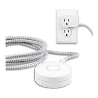 Philips Braided 6 Ft Power Cable ON/Off Switch