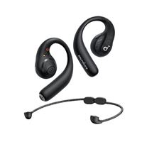 soundcore AeroFit Pro Open-Ear True Wireless Bluetooth Earbuds - Black