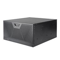 SilverStone RM51 5U Rackmount eATX Server Chassis Computer Case - Black