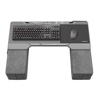  Couchmaster CYCON 2 Fusion Grey - Couch Gaming Desk for Mouse & Keyboard (for PC, PS4/5, Xbox One/Series X), Ergonomic lapdesk for Couch & Bed
