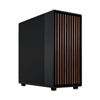 Fractal Design North XL Mesh eATX Mid-Tower Computer Case - Black/Walnut