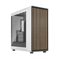 Fractal Design North XL Tempered Tinted Glass eATX Mid-Tower Computer Case - White/Oak