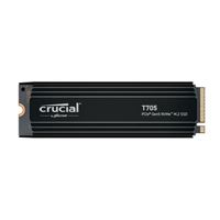 Crucial T705 2TB Micron 232L TLC NAND PCIe Gen 5 x4 NVMe M.2 Internal SSD with Heatsink