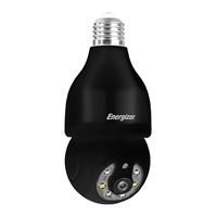 Energizer Smart Socket Pan and Tilt Security Camera - Black
