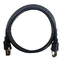 PPA 3 Ft. CAT 8 Gold-Plated Ethernet Cable - Black