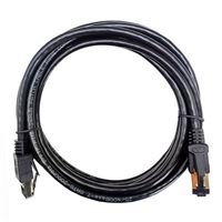 PPA 10 Ft. CAT 8 Gold-Plated Ethernet Cable - Black