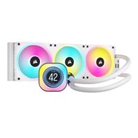 Corsair iCUE LINK H150i LCD AIO 360mm All in One Liquid CPU Cooling Kit - White