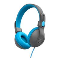 JLab JBuddies Studio 2 On-Ear Kids Wired Headphones - Graphite/Blue