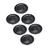 Leo Sales Ltd. Round Magnetic 40mm Speaker - 6 Pack