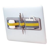  Beblau SHIFT Adhesive Portable Tech Organizer for Laptops, Notebooks-Backpack Insert, Computer Accessories, External HD Holder. Stick-On, Sleeve, Pouch, Reusable, Office & Home, Travel