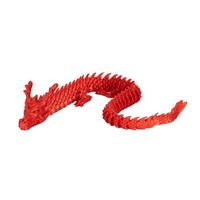  McGybeer Articulated Dragon - Candy Apple Red