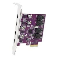  FebSmart 4x 5Gbps USB 3.2 Gen 1 Type C Ports PCI Expansion Card