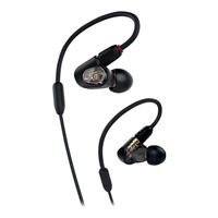 Audio-Technica ATH-E70 Professional In Ear Monitor Earbuds - Black
