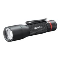 Coast LED HX5 180/410 Lumen LED Flashlight - Black