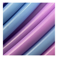 Cookiecad 1.75mm ABS Silk 3D Printer Filament Multi-Color 1.0 kg (2.2 lbs.) Spool - Unicorn (Pink/Blue/Purple)