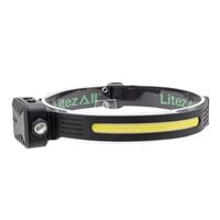 LitezAll Briteband Low Profile Silicone Low Profile Headlamp with Inspection Light