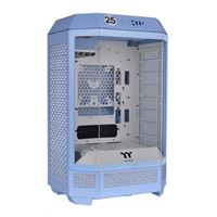 Thermaltake Tower 300 Tempered Glass microATX Mid-Tower Computer Case - Hydrangea Blue