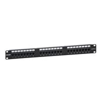 Intellinet Cat6 24-Port Patch Panel with LEDs