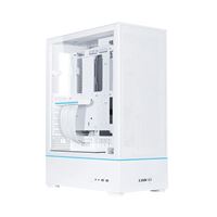Lian Li SUP 01 Tempered Glass ATX Mid-Tower Computer Case - White