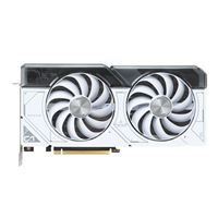 ASUS NVIDIA GeForce RTX 4070 Super Dual White Edition Dual Fan 12GB GDDR6X PCIe 4.0 Graphics Card