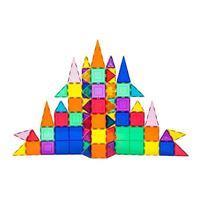  PicassoTiles 101 Piece Magnetic Tile Building Block Toy Set