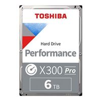 Toshiba X300 PRO 6TB 7200 RPM SATA III 6Gb/s 3.5&quot; Internal CMR Hard Drive