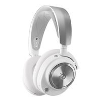 SteelSeries Arctis Nova Pro Wireless Xbox Multi-System Gaming Headset - Premium Hi-Fi Drivers - Active Noise Cancellation Infinity Power System - Stealth Mic - Xbox, PC, PS5, PS4, Switch, Mobile - White
