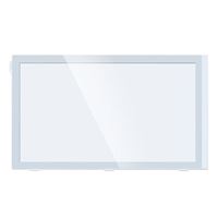 Lian Li A3 Left Glass Panel - White