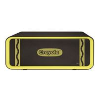 Crayola Portable Bluetooth Speaker - Black/Yellow
