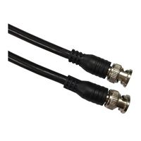 QVS 3ft. 3G/6G HD SDI Mini RG59 BNC Cable - Black