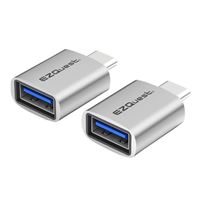  SupperSpeed Gen1 USB-C to USB 3.0 Mini Adapter - 2 Pack