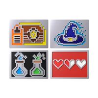 HyperX Badge Pack - Magnetic Badges for HyperX Alloy Rise Keyboards (8-Bit)