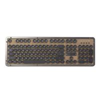 Azio Retro Classic Wireless Mechanical Keyboard - Elwood Finish