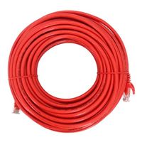 PPA 50 Ft. CAT 6 Crossover Ethernet Cable - Red