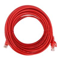 PPA 25 Ft. CAT 5e Crossover Ethernet Cable - Red