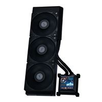 Lian Li HydroShift LCD 360S 360mm Water Cooling Kit - Black