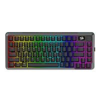 Redragon K708RGB-PRO FLEKACT RGB Wireless Mechanical Gaming Keyboard with LCD display - Black