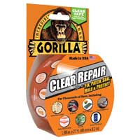 Gorilla Glue Clear Repair Tape 27ft