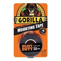 Gorilla Glue BLACK MOUNTING TAPE 1X60&quot;